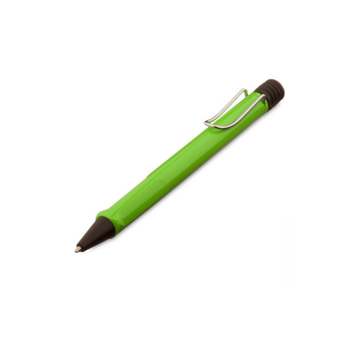 Lamy Safari Ballpoint Pen Green — Lamy ballpoint pen — reliable smooth-writing everyday pen, at Cityluxe Singapore