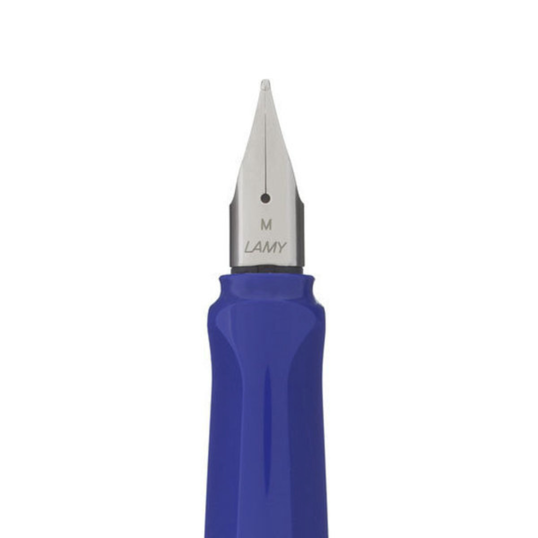 Lamy Safari Fountain Pen Blue — Lamy fountain pen — precision nib writing instrument, at Cityluxe Singapore stationery store