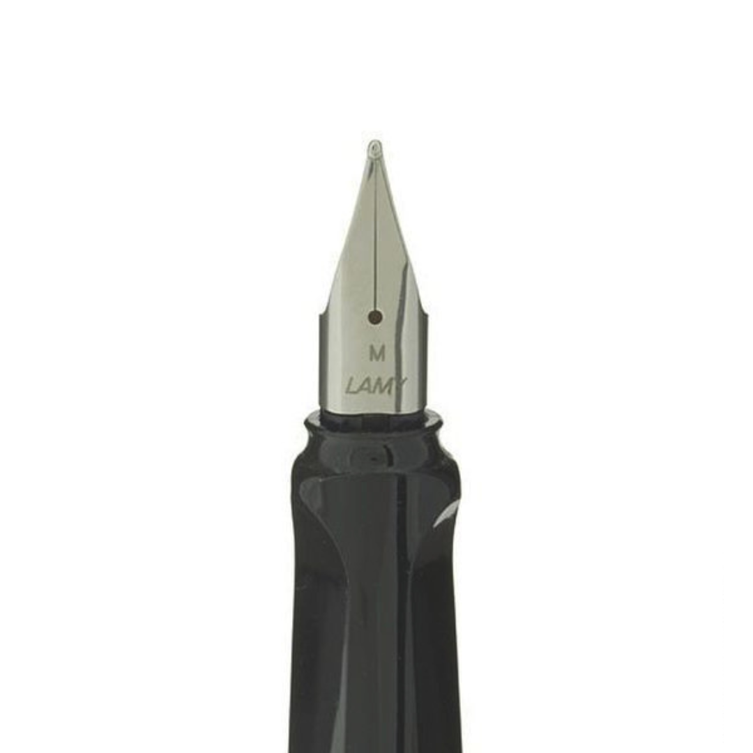 Lamy Safari Fountain Pen Black — Lamy fountain pen — precision nib writing instrument, at Cityluxe Singapore stationery store