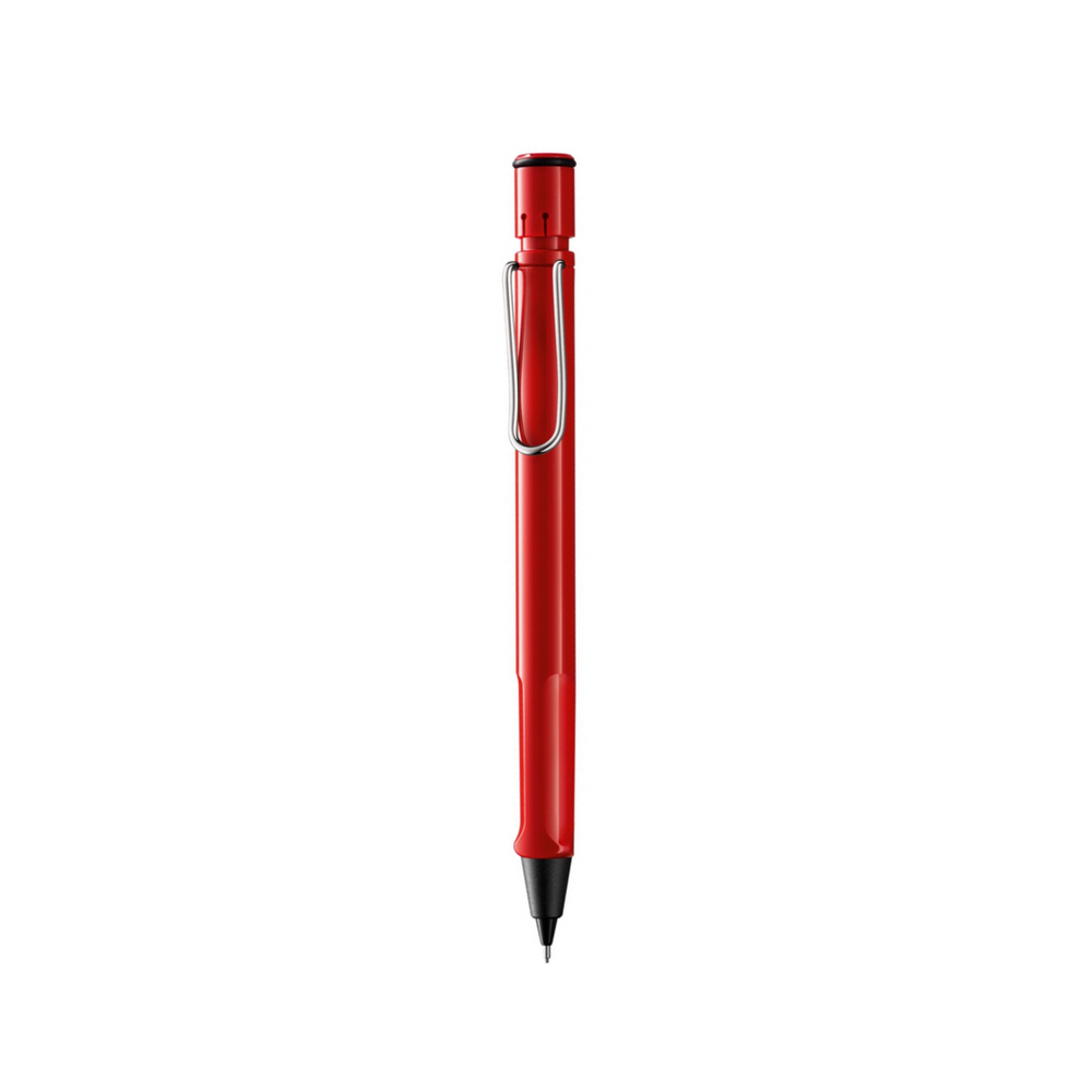 Lamy Safari Mechanical Pencil Red — Lamy mechanical pencil — precision drafting and writing pencil, at Cityluxe Singapore