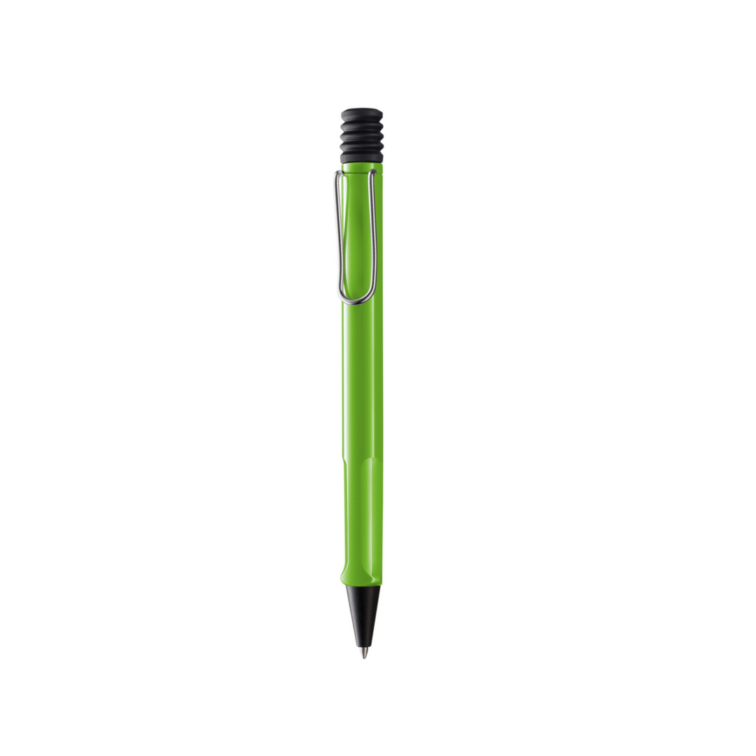 Lamy Safari Ballpoint Pen Green — Lamy ballpoint pen — reliable smooth-writing everyday pen, at Cityluxe Singapore