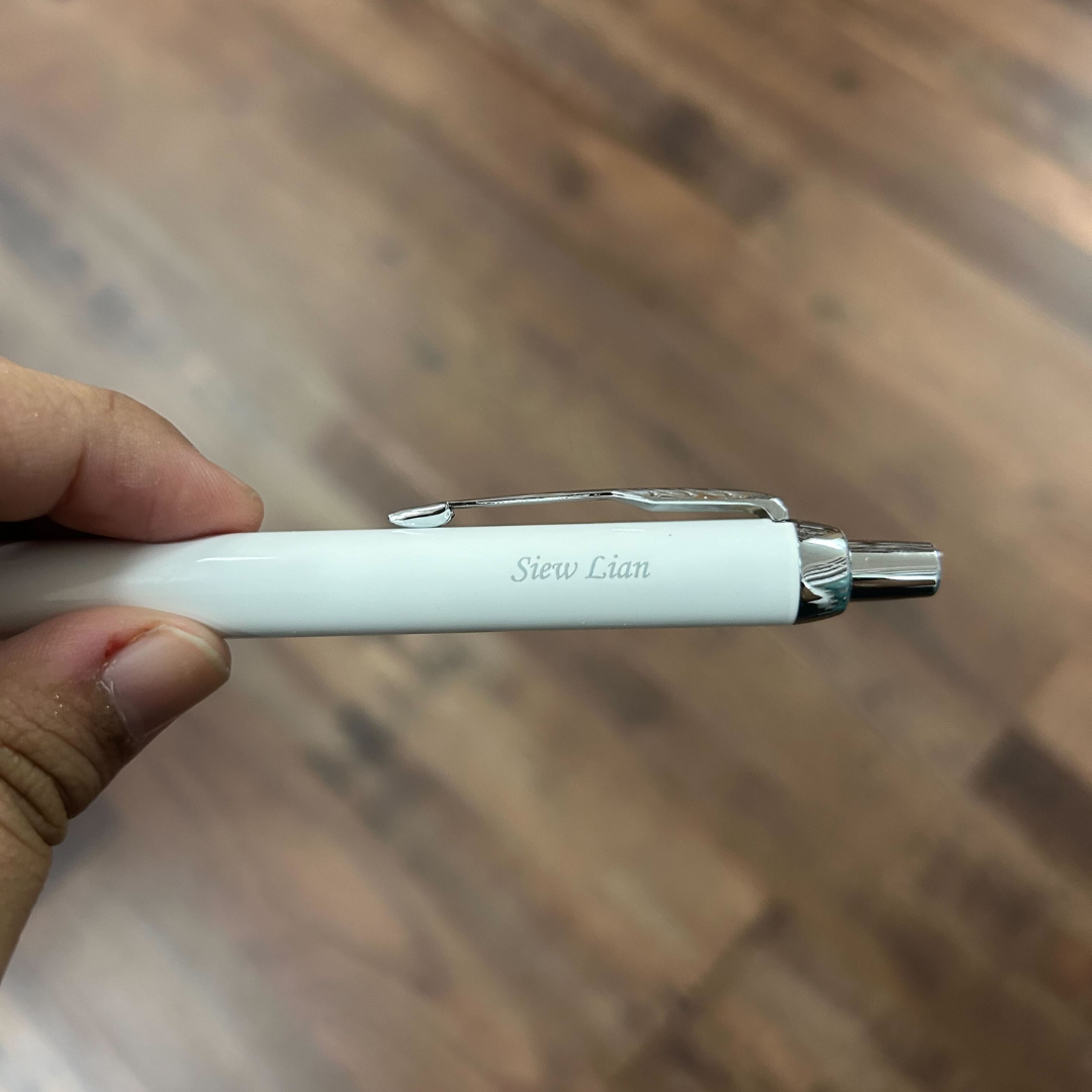Parker IM White CT Ballpoint Pen — Parker ballpoint pen — reliable smooth-writing everyday pen, at Cityluxe Singapore