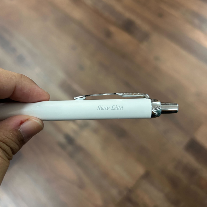 Parker IM White CT Ballpoint Pen — Parker ballpoint pen — reliable smooth-writing everyday pen, at Cityluxe Singapore