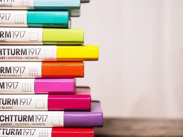 Leuchtturm1917 A6 Pocket Hardcover Notebook - Plain / Lilac — back cover