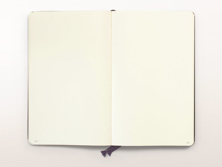 Leuchtturm1917 A6 Pocket Hardcover Notebook - Plain / Lilac — ruling detail