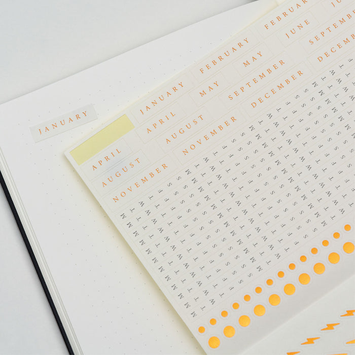 Leuchtturm1917 Bullet Journal Edition 2 A5 Medium Hardcover Notebook - Dotted / Green23 — size comparison