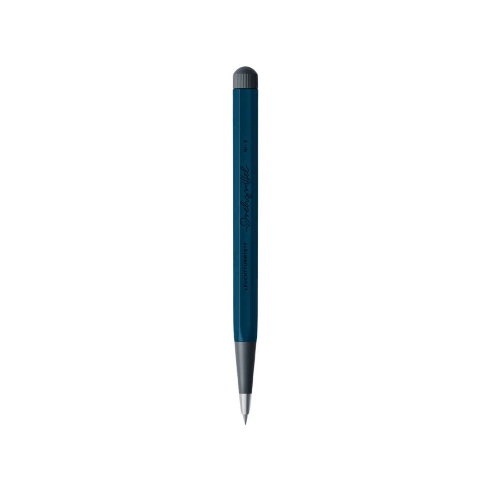 Leuchtturm1917 Drehgriffel NR. 2 Mechanical Pencil - Deep Sea — lead extended