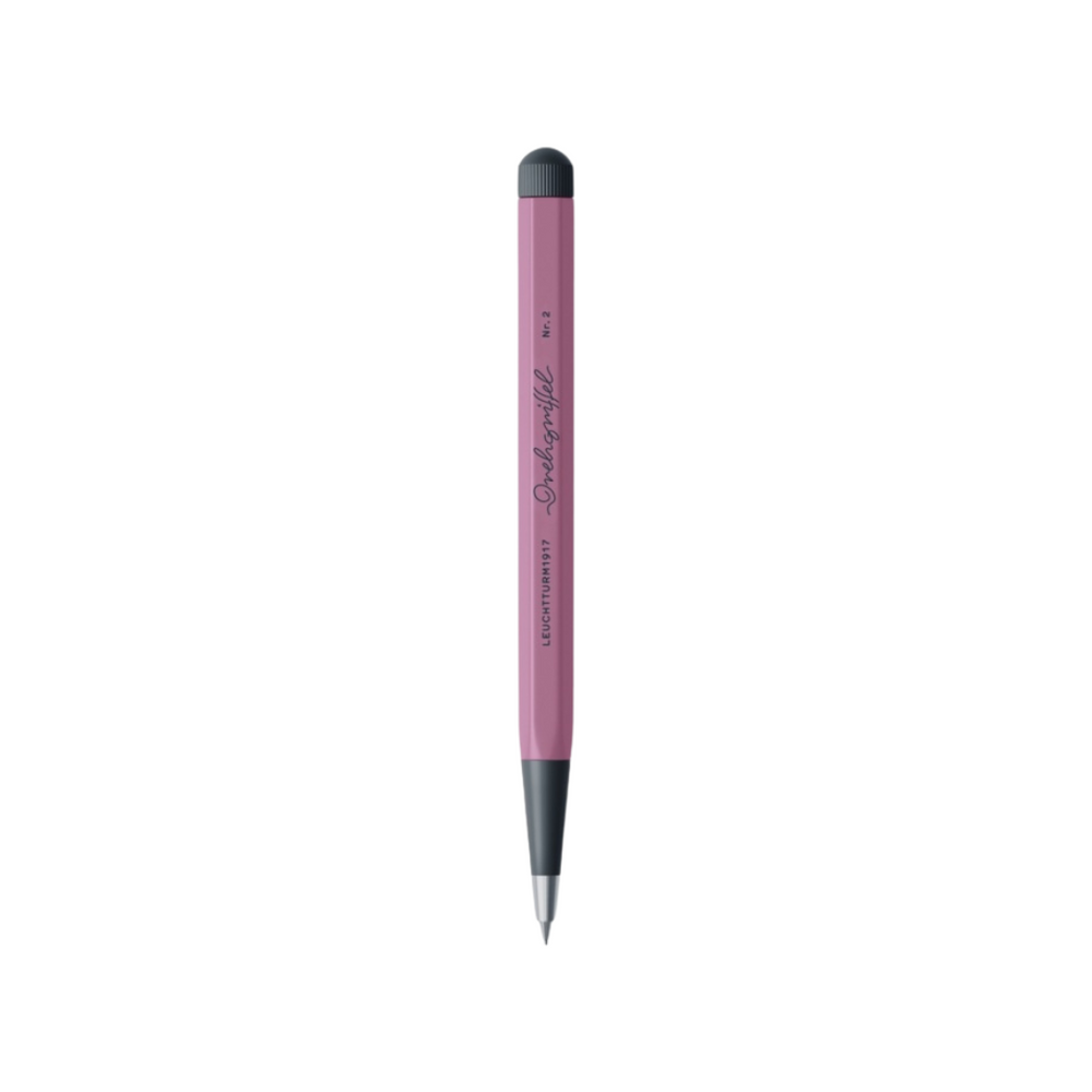 Leuchtturm1917 Drehgriffel NR. 2 Mechanical Pencil - Dusty Rose — lead extended