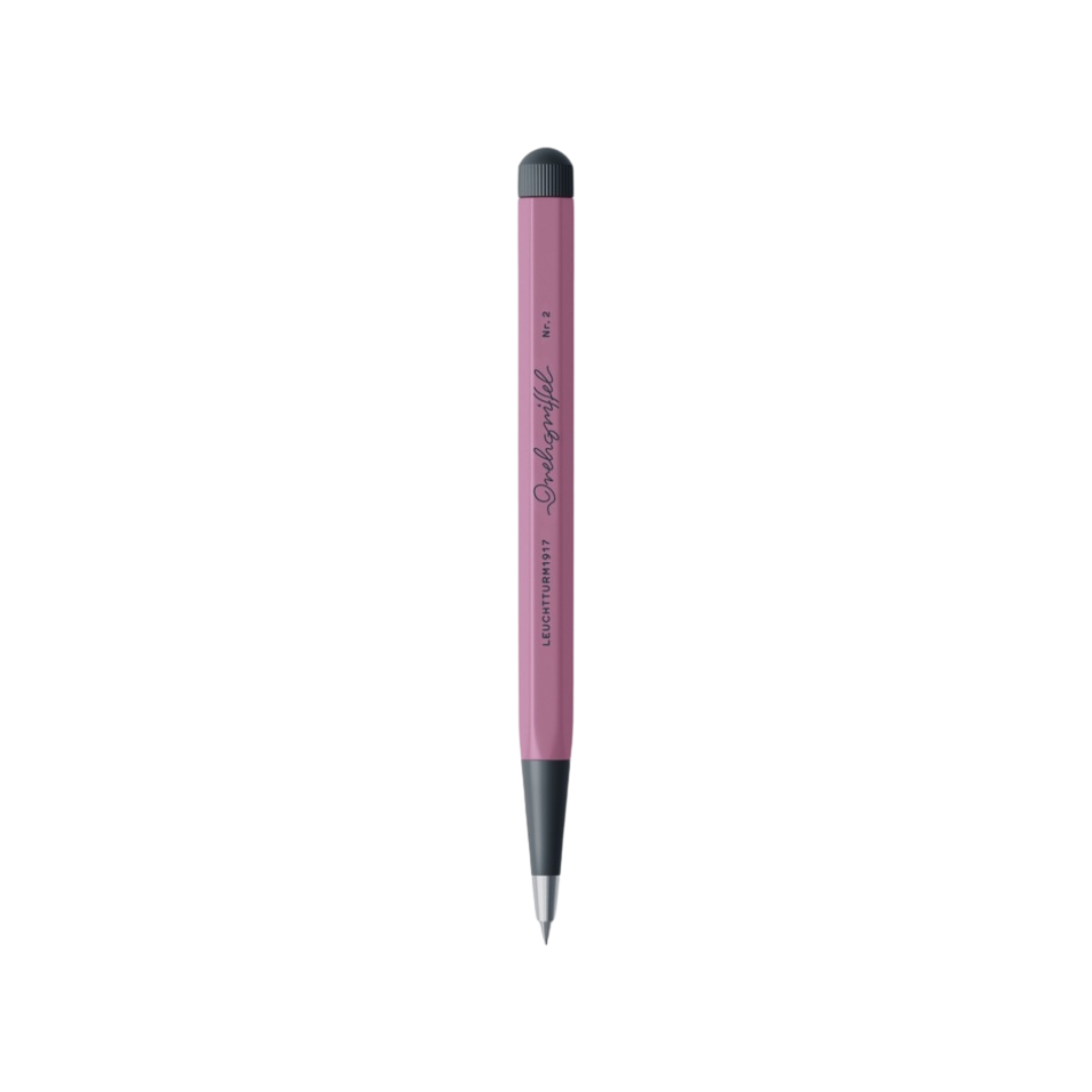Leuchtturm1917 Drehgriffel NR. 2 Mechanical Pencil - Dusty Rose — lead extended
