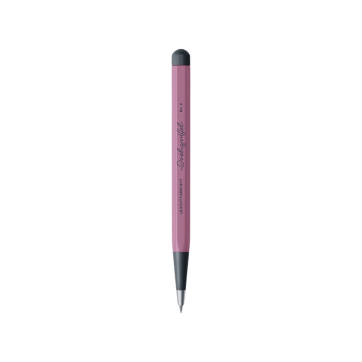 Leuchtturm1917 Drehgriffel NR. 2 Mechanical Pencil - Dusty Rose — lead extended