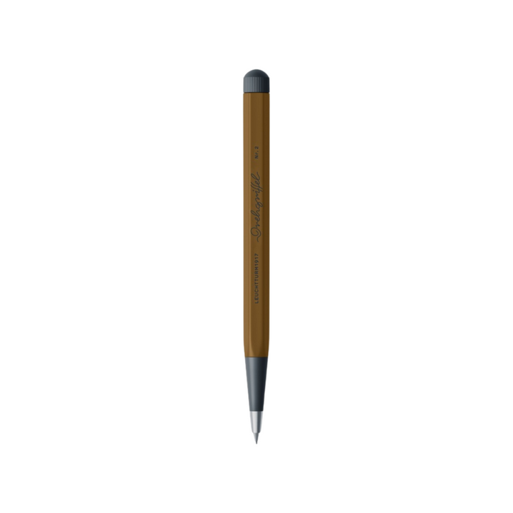 Leuchtturm1917 Drehgriffel NR. 2 Mechanical Pencil - Spice Brown — lead extended