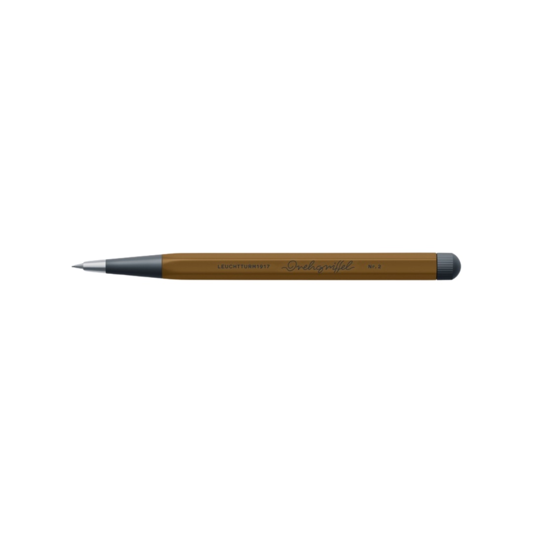 Leuchtturm1917 Drehgriffel NR. 2 Mechanical Pencil - Spice Brown — tip detail