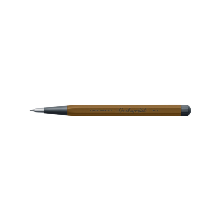 Leuchtturm1917 Drehgriffel NR. 2 Mechanical Pencil - Spice Brown — tip detail