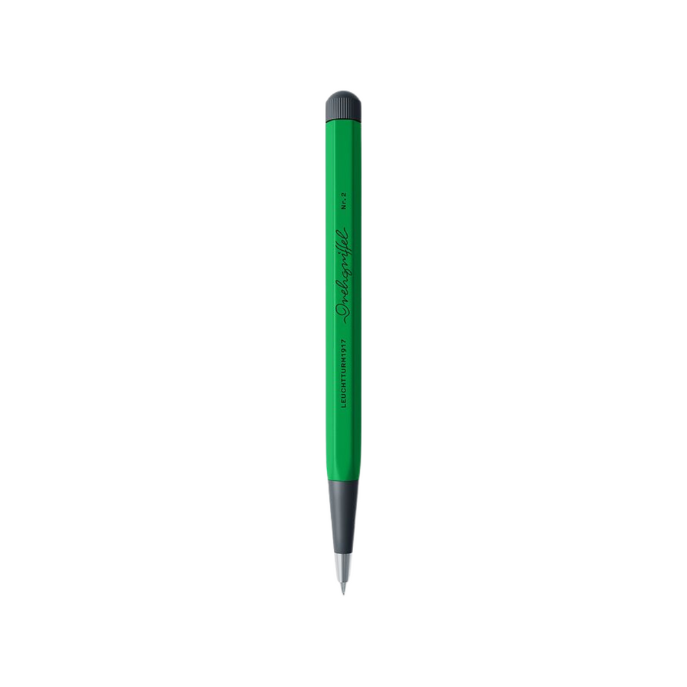 Leuchtturm1917 Drehgriffel NR. 2 Mechanical Pencil - Spring Leaf — lead extended