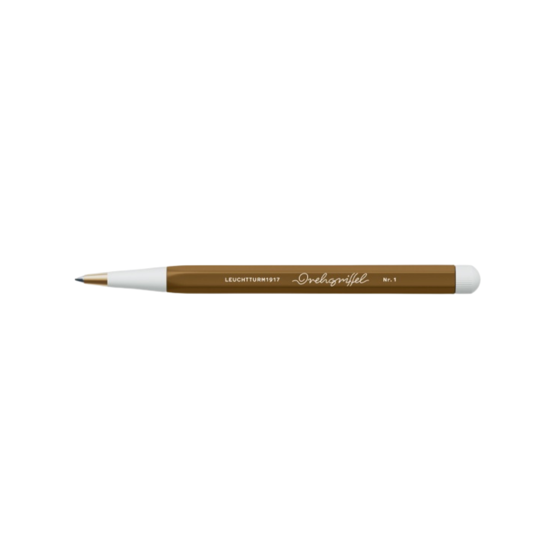 Leuchtturm1917 Drehgriffel Nr. 1 Ballpoint Pen - Spice Brown — tip detail