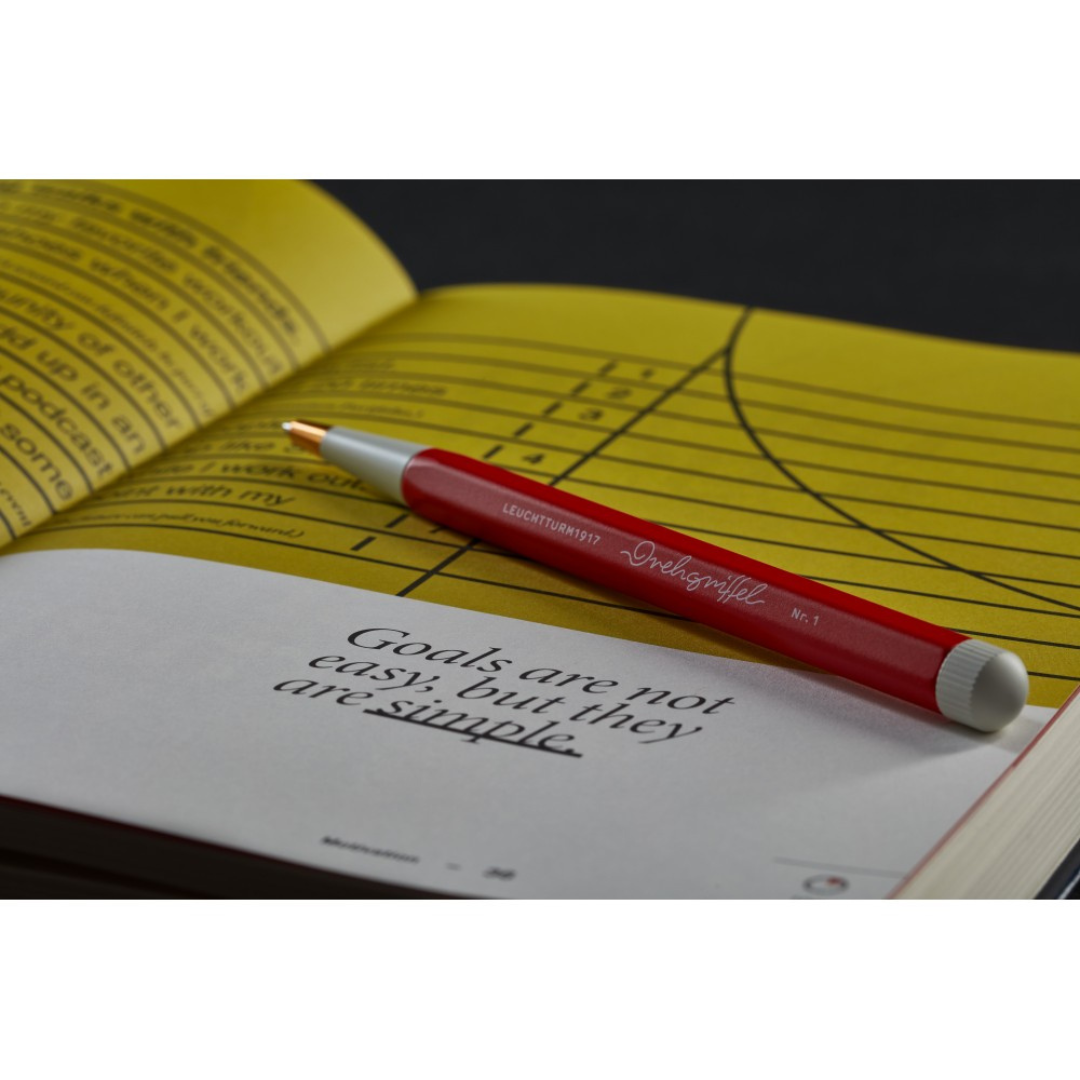 Leuchtturm1917 Finish Journal A5 Medium Hardcover Notebook - Navy Blue — back cover