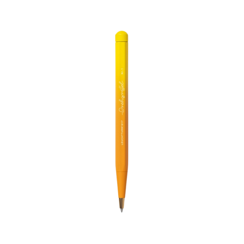 Leuchtturm1917 Gradient Edition Drehgriffel Nr. 1 Ballpoint Pen in Rising Sun x Lemon — Leuchtturm1917 ballpoint pen — reliable smooth-writing everyday pen, at Cityluxe Singapore