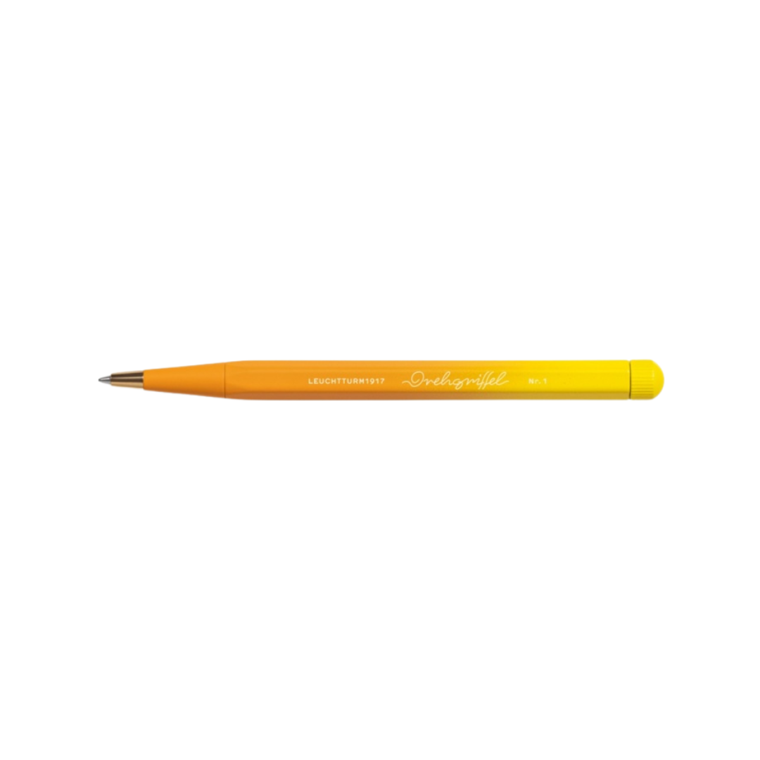 Leuchtturm1917 Gradient Edition Drehgriffel Nr. 1 Ballpoint Pen in Rising Sun x Lemon — Leuchtturm1917 ballpoint pen — reliable smooth-writing everyday pen, at Cityluxe Singapore