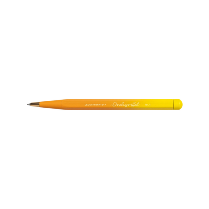 Leuchtturm1917 Gradient Edition Drehgriffel Nr. 1 Ballpoint Pen in Rising Sun x Lemon — Leuchtturm1917 ballpoint pen — reliable smooth-writing everyday pen, at Cityluxe Singapore