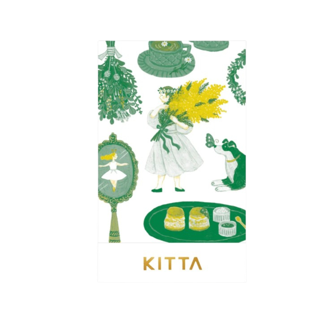 KITTA Flake Sticker - Life — side view