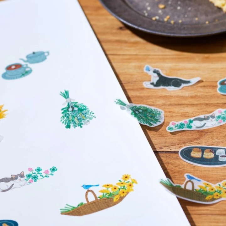 KITTA Flake Sticker - Life — with packaging