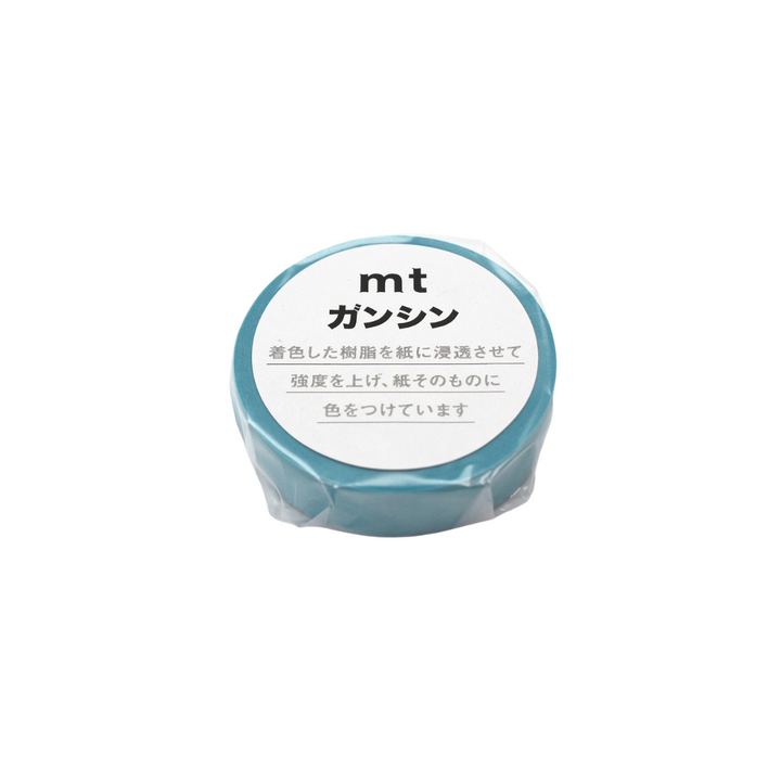 MT Ganshin Washi Tape - Light Blue — pattern detail