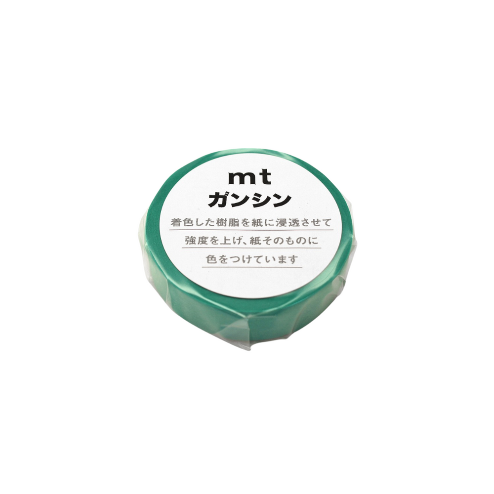 MT Ganshin Washi Tape - Light Green — pattern detail