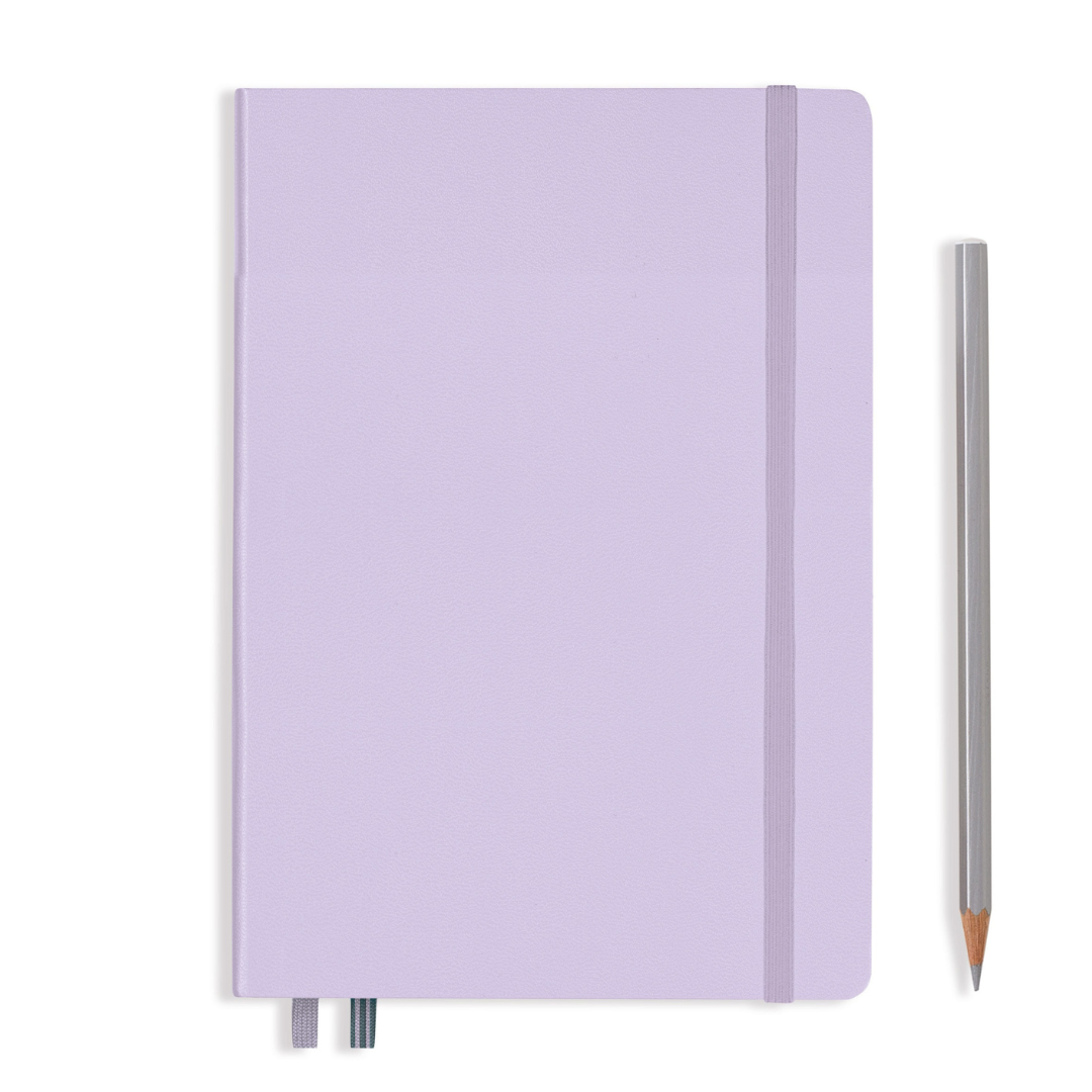 Leuchtturm1917 120G Edition A5 Medium Hardcover Notebook in Dotted / Lilac — Leuchtturm1917 notebook — quality writing journal with premium paper, at Cityluxe Singapore stationery store