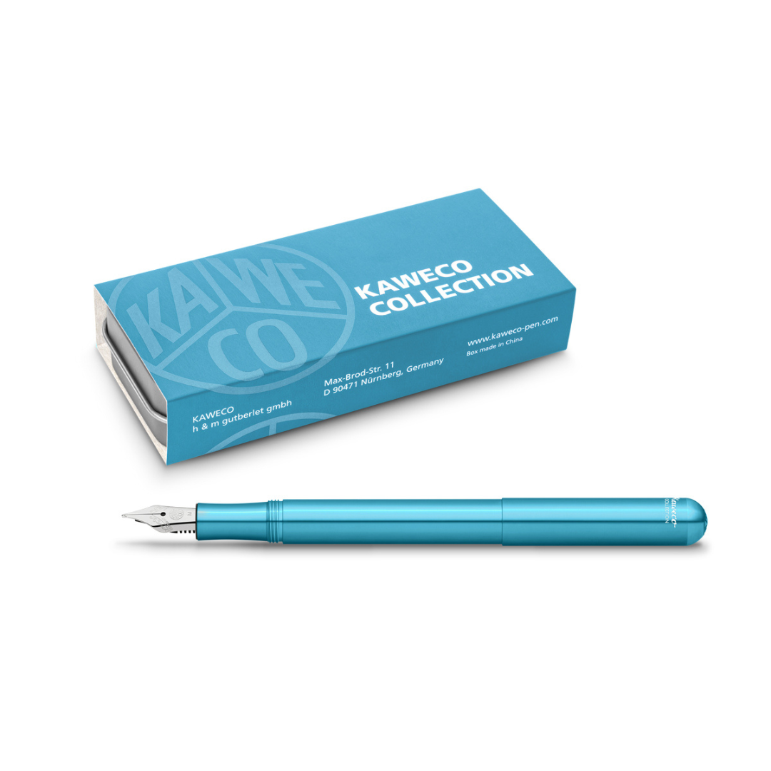 Kaweco Collection Fountain Pen - Liliput Blue — flat lay