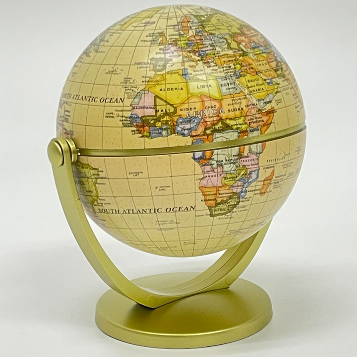 Luxo Antique Vintage Globe, Mini Desktop in 10cm — Luxo other — premium stationery and lifestyle, at Cityluxe Singapore