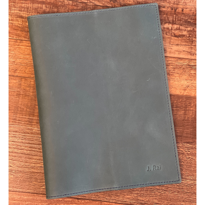 Luxo Notebook Leather Cover A5 — Luxo notebook — quality writing journal with premium paper, at Cityluxe Singapore stationery store
