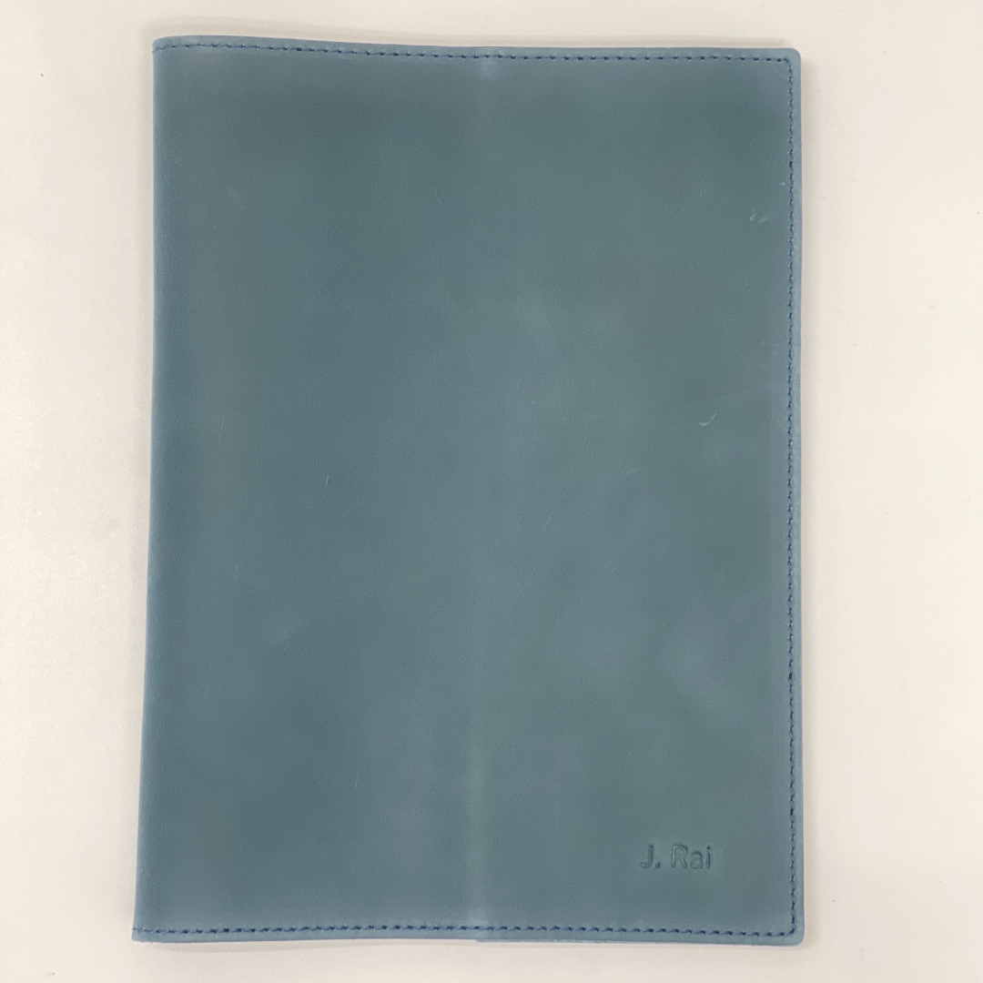 Luxo Notebook Leather Cover A5 — Luxo notebook — quality writing journal with premium paper, at Cityluxe Singapore stationery store