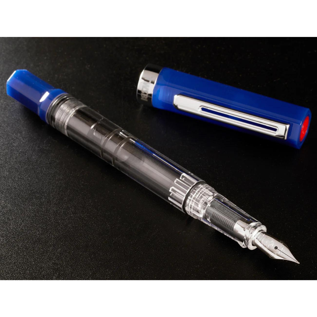 TWSBI ECO Fountain Pen - Dark Sapphire — flat lay