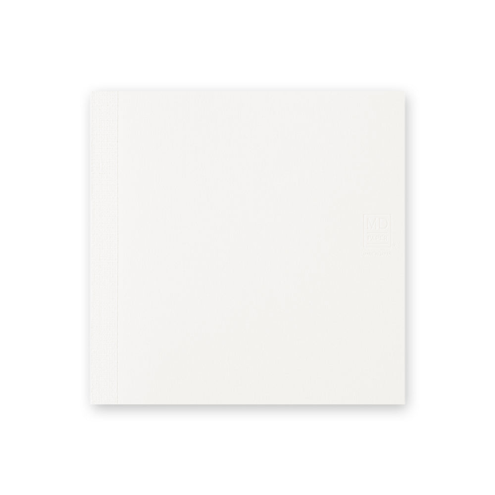 MD Notebook Cotton (A5 Square) - Blank — open spread