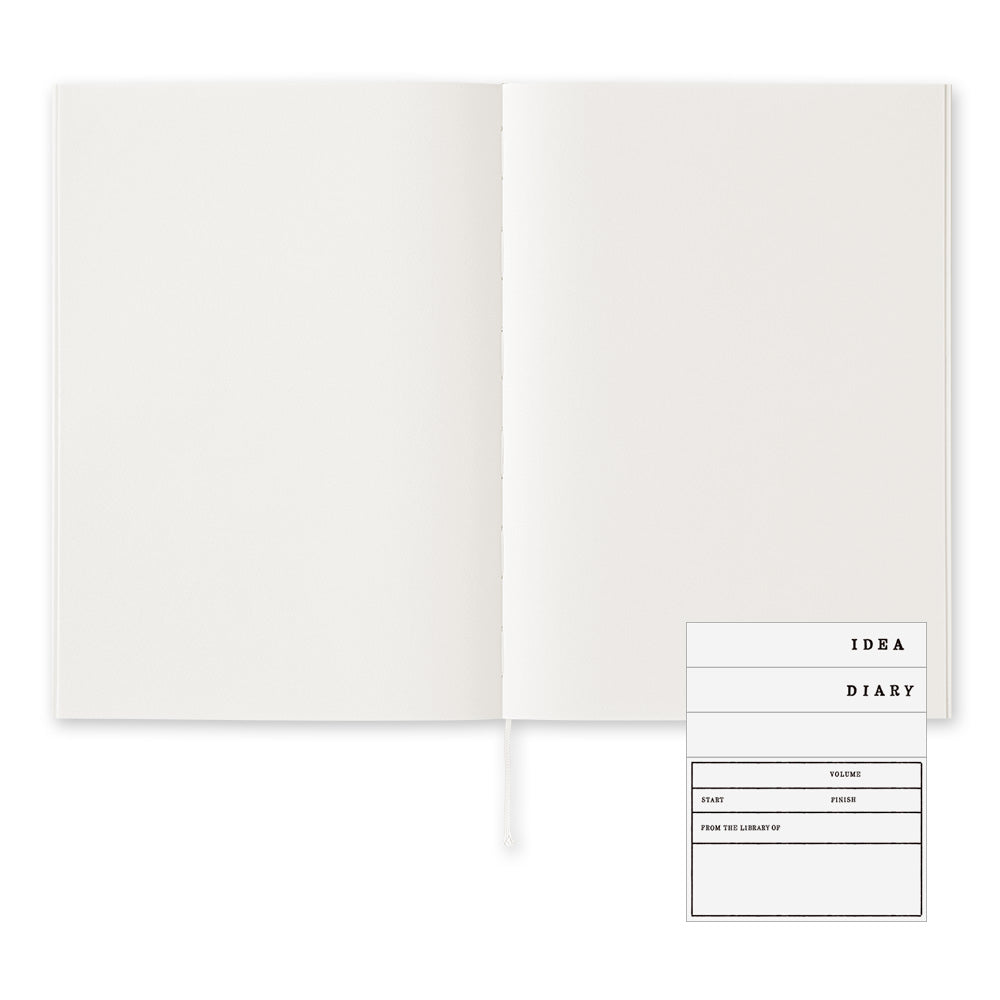 MD Notebook Cotton (A5) - Blank — ruling detail