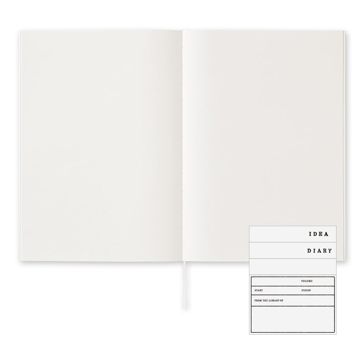 MD Notebook Cotton (A5) - Blank — ruling detail