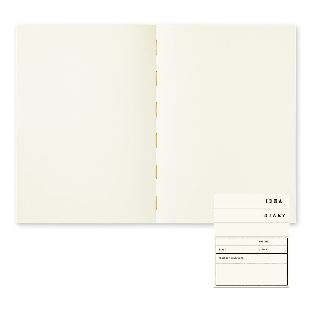 MD Notebook Thick (A5) - Blank — ruling detail