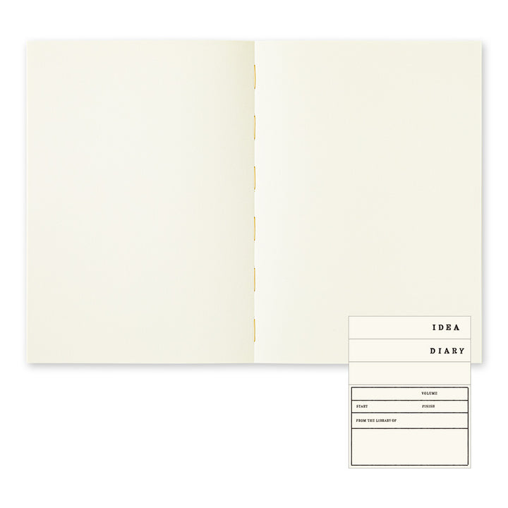 MD Notebook Thick (A5) - Blank — ruling detail