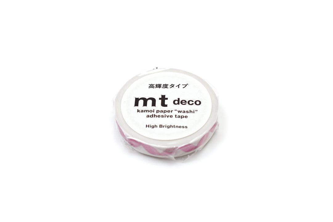 MT Deco High Brightness Washi Tape - Ribbon — applied on surface