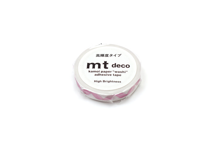 MT Deco High Brightness Washi Tape - Ribbon — applied on surface