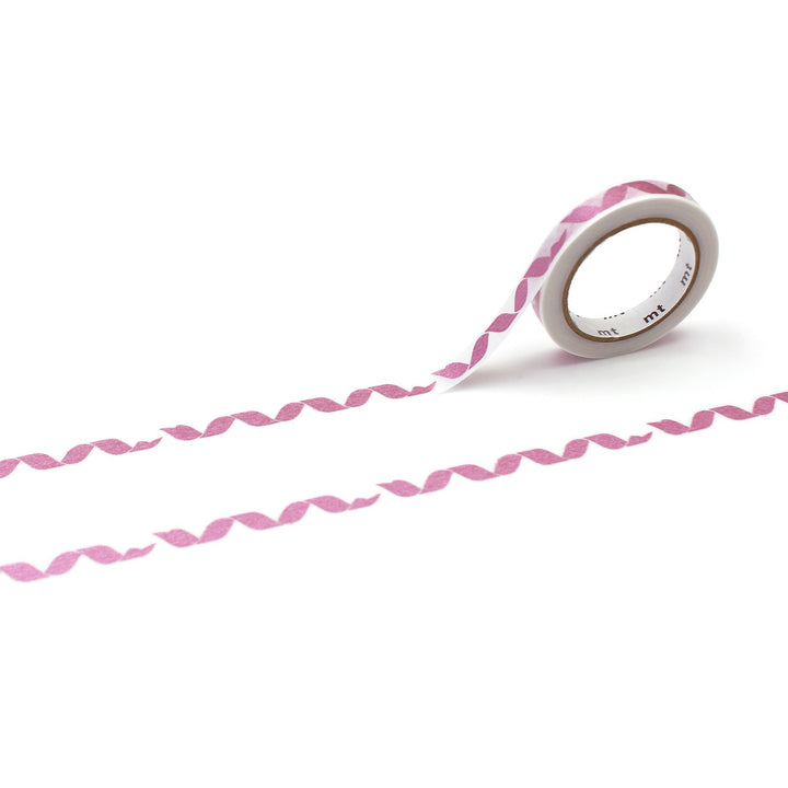 MT Deco High Brightness Washi Tape - Ribbon — roll front