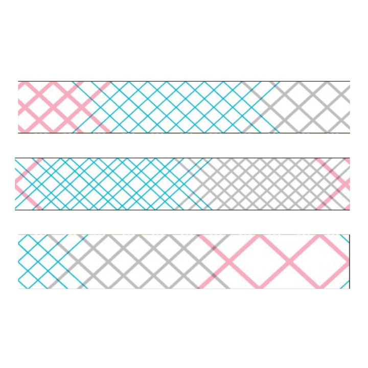 MT Deco Washi Tape - Multi Cross — with packaging
