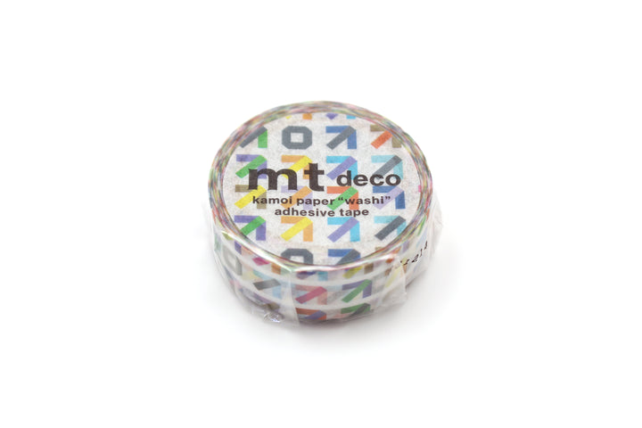 MT Deco Washi Tape - Arrow — applied on surface