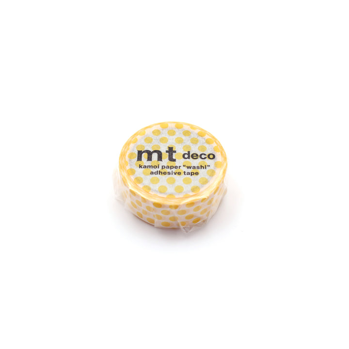 MT 1P Dandelion Washi Tape - Dot — pattern detail