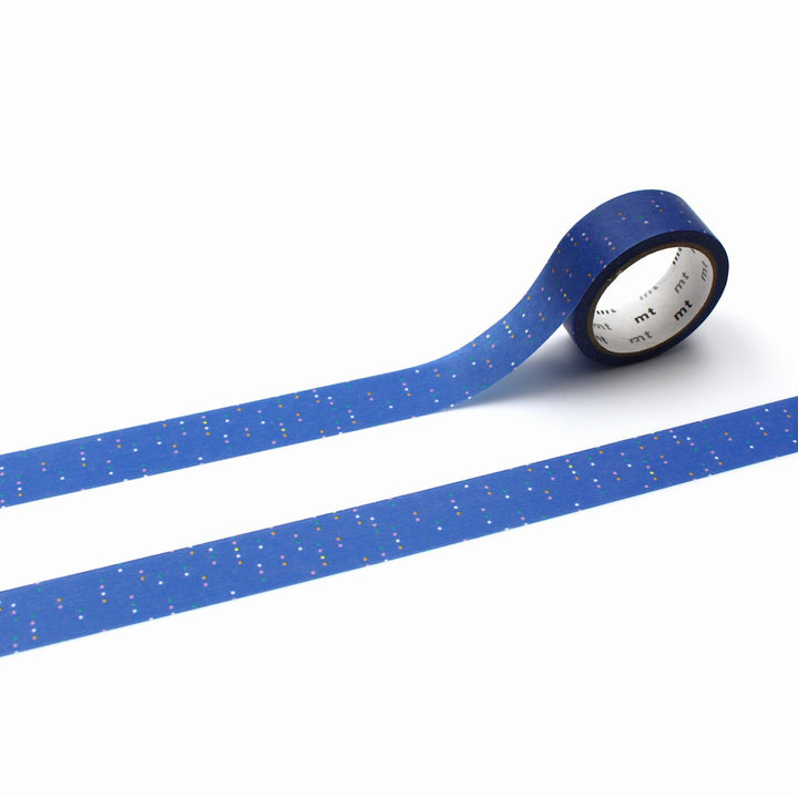 MT 1P Kamoi Washi Tape - Mini Dot Pattern — roll front