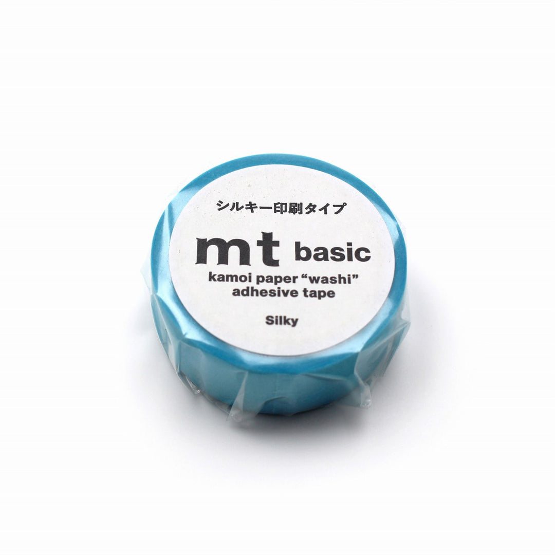 MT 1P Kamoi Washi Tape - Silky Light Blue — pattern detail