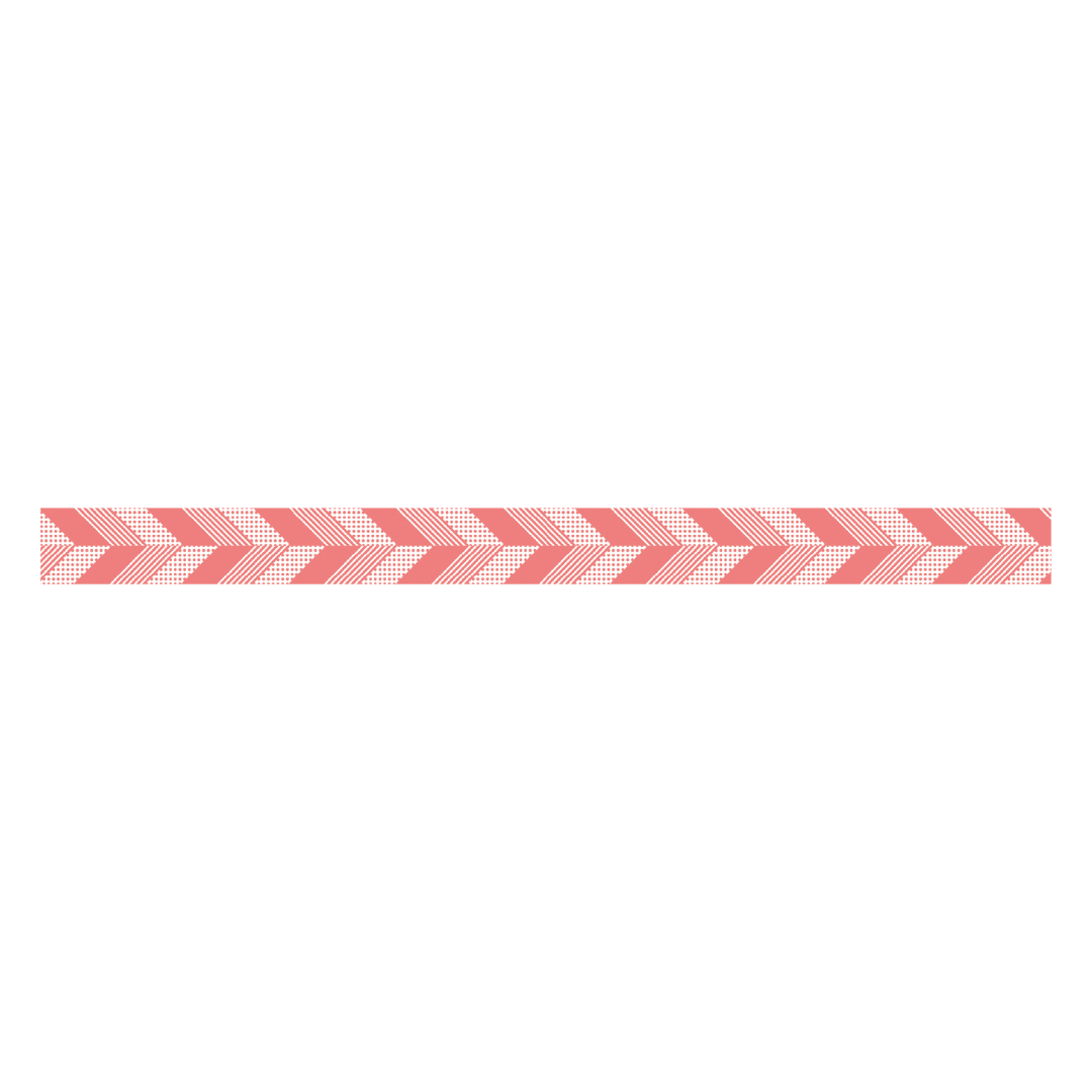 MT 1P Kamoi Washi Tape - Multi-stripe Pink — with packaging