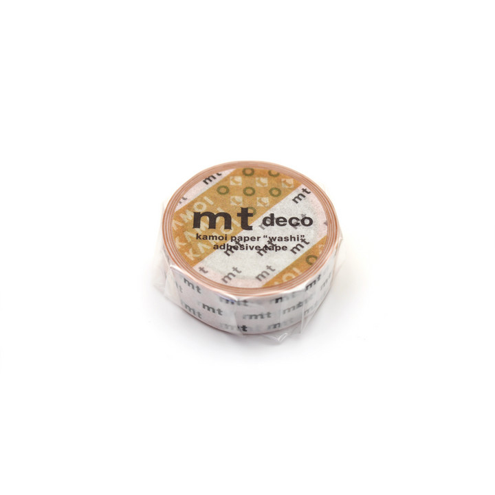 MT 1P Kamoi Washi Tape - Paper Core Design — applied on surface