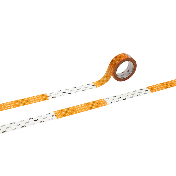 MT 1P Kamoi Washi Tape - Paper Core Design — roll front