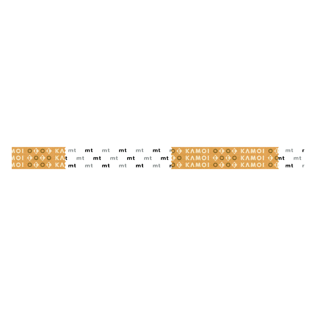 MT 1P Kamoi Washi Tape - Paper Core Design — with packaging